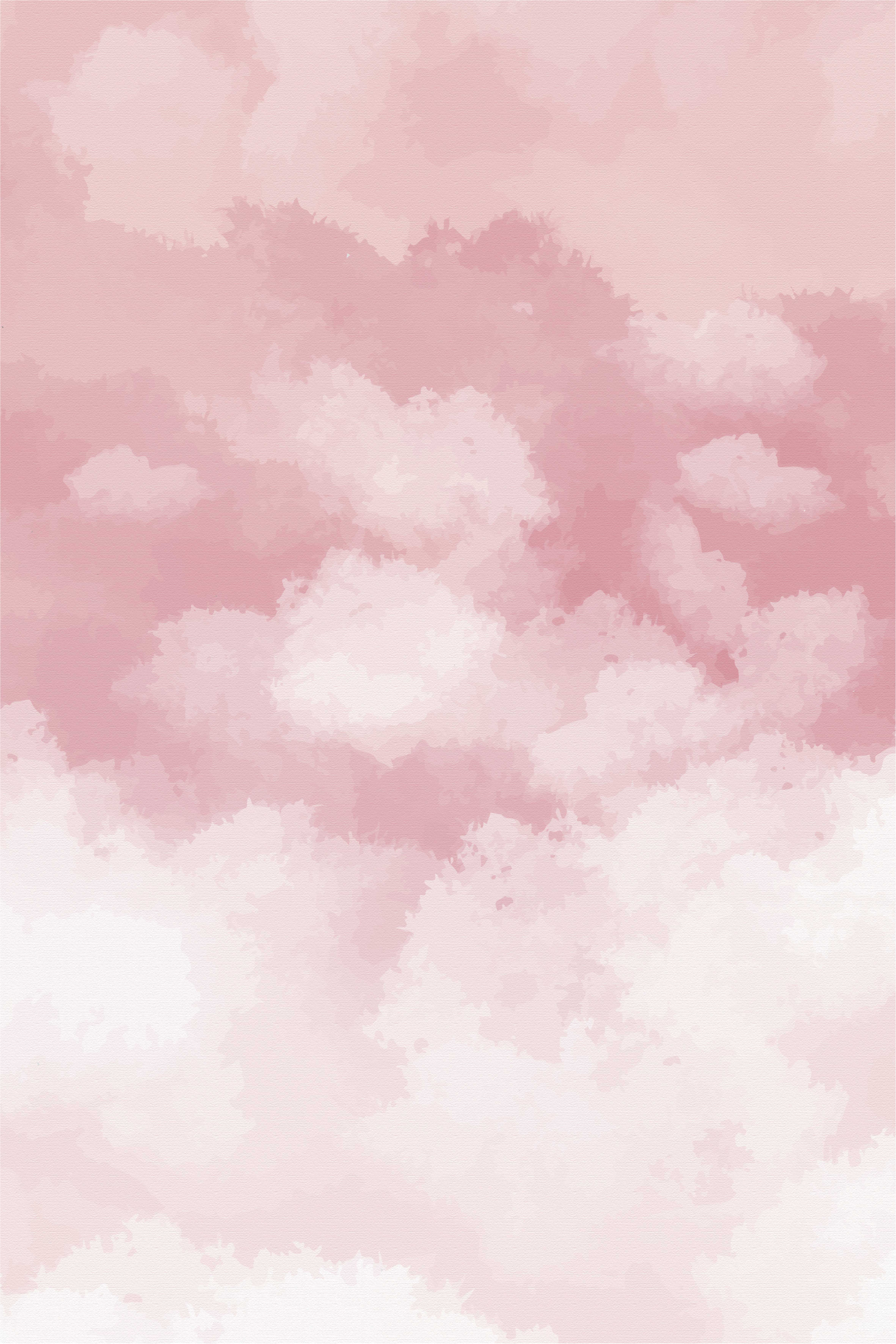 Tapete vinílico rosa com textura realista - TenStickers