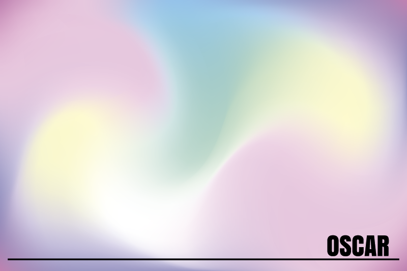 Tapete vinílico com nome gradiente personalizável - TenStickers