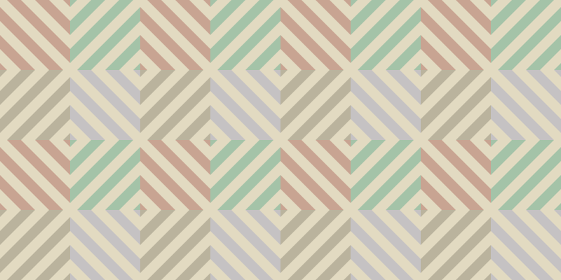 Tapete de vinil geométrico de formas abstratas - TenStickers