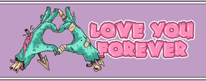 Tapete vinílico de animais cena carinhosa de dinossauro - TenStickers