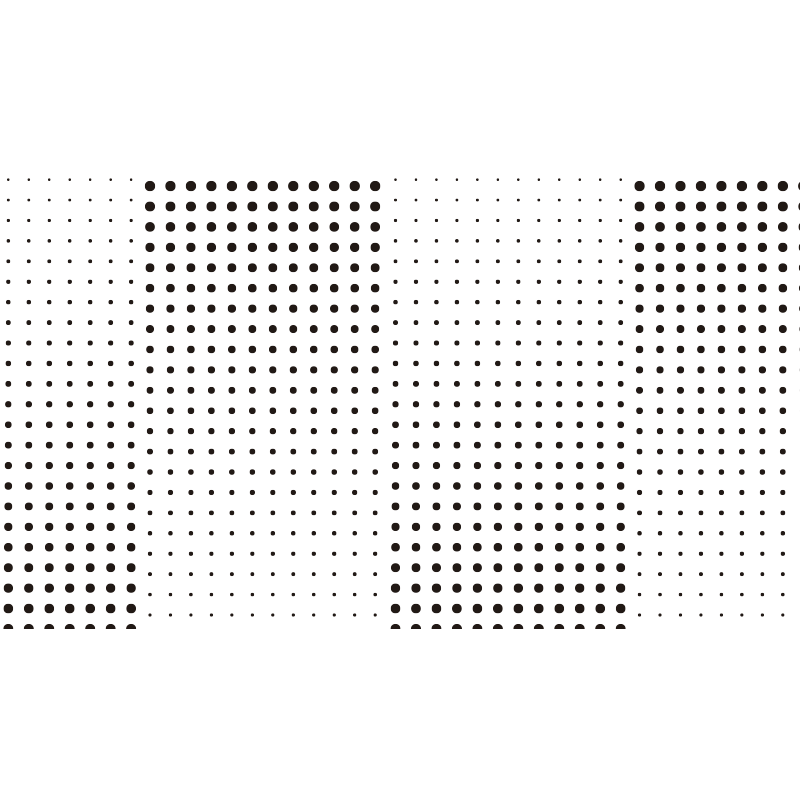 Pontos pretos com individuais de mesa de linhas - TenStickers