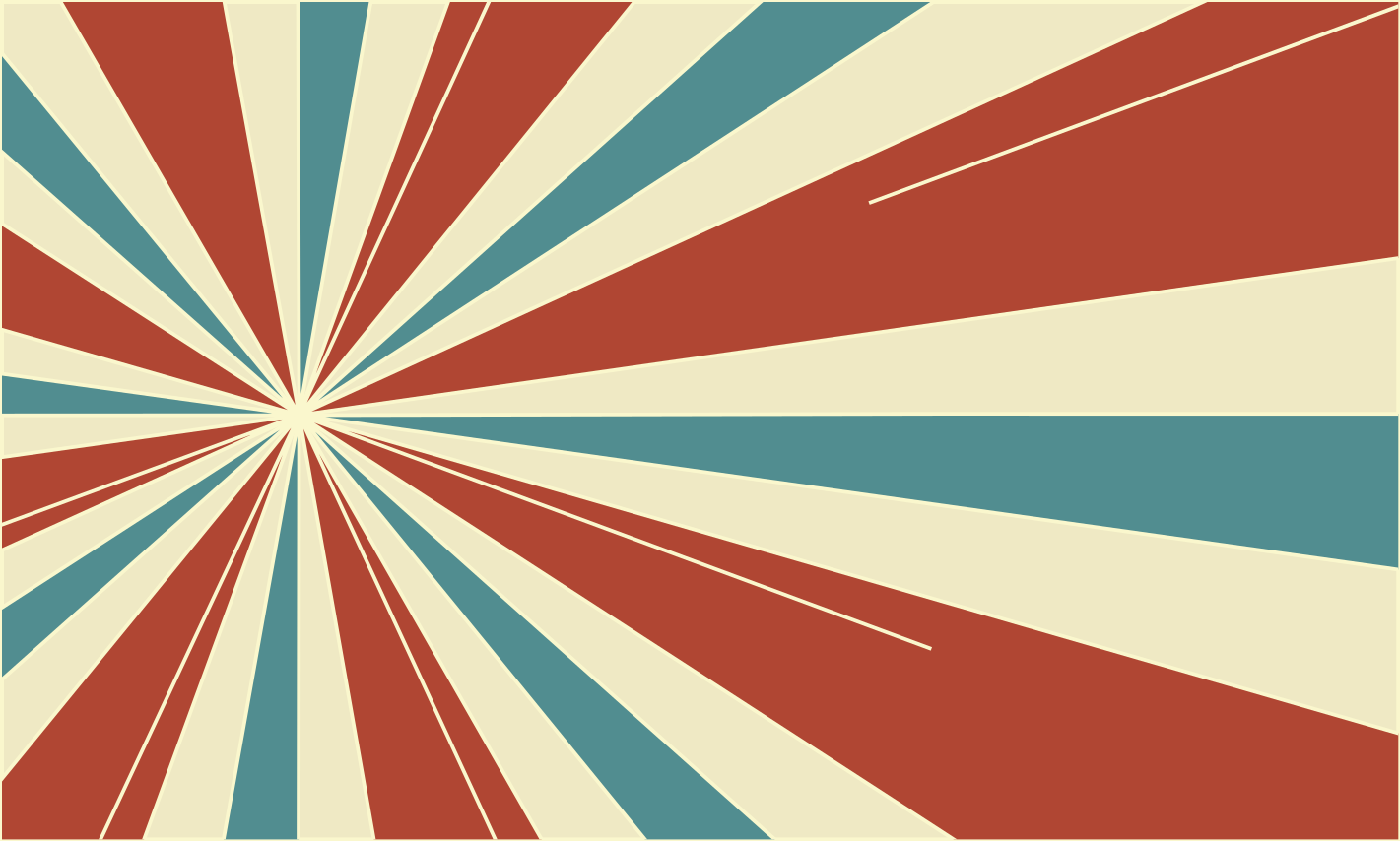 Tapete vinílico geométricas raio de sol radiante - TenStickers