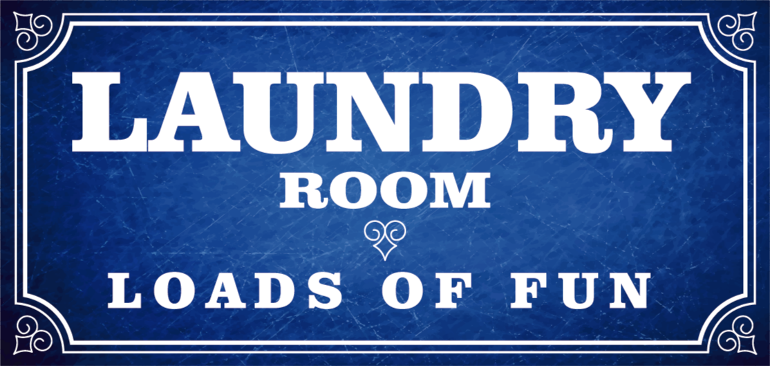 Tapete personalizado de lavanderia divertido para casa - TenStickers