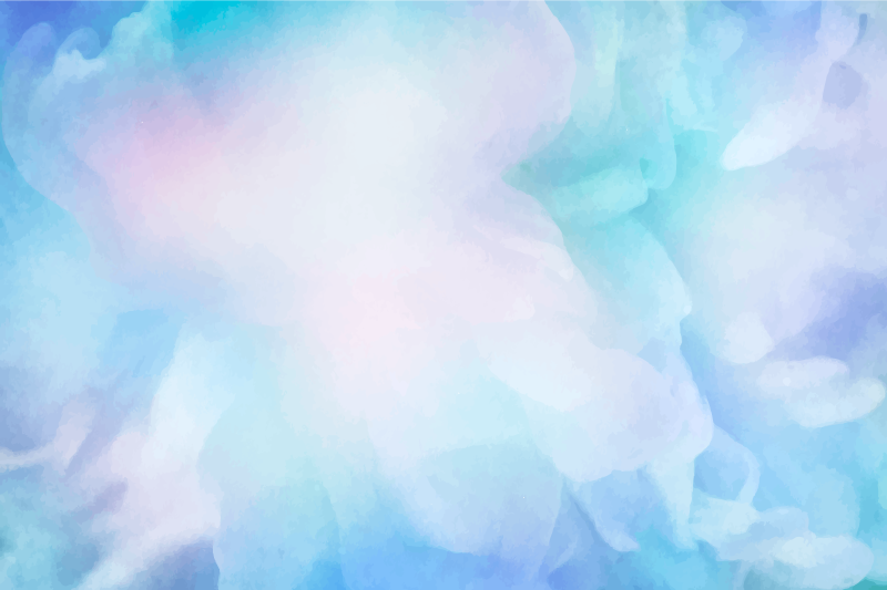 Tapete vinílico da natureza céu nublado - TenStickers