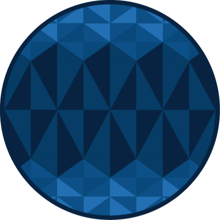 Tapete vinílico geométricas desenho circular geométrico - TenStickers