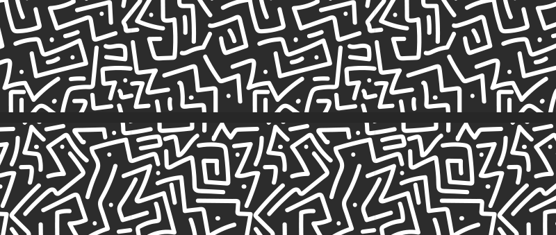 Tapete vinílico geométricas labirinto abstrato - TenStickers