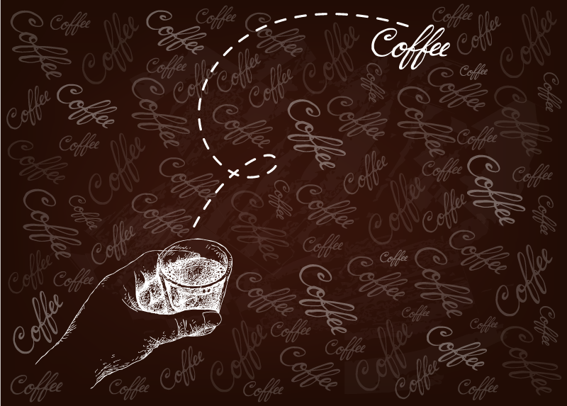 Foto de ladrilhos de cozinha de café - TenStickers