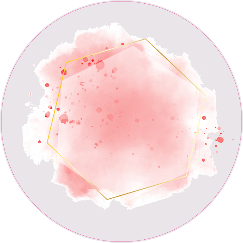 Tapete vinílico minimalista aquarela abstrata - TenStickers