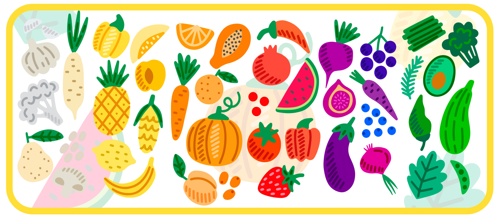 Tapete de vinil de cozinha de dieta saudável - TenStickers