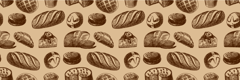 produtode padaria ladrilhos de cozinha - TenStickers