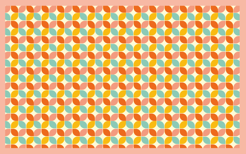 Tapete vinílico geométricas hexágonos geométricos - TenStickers