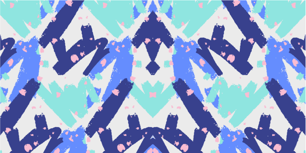 Tapete vinílico sala de estar padrão de camuflagem abstrata - TenStickers