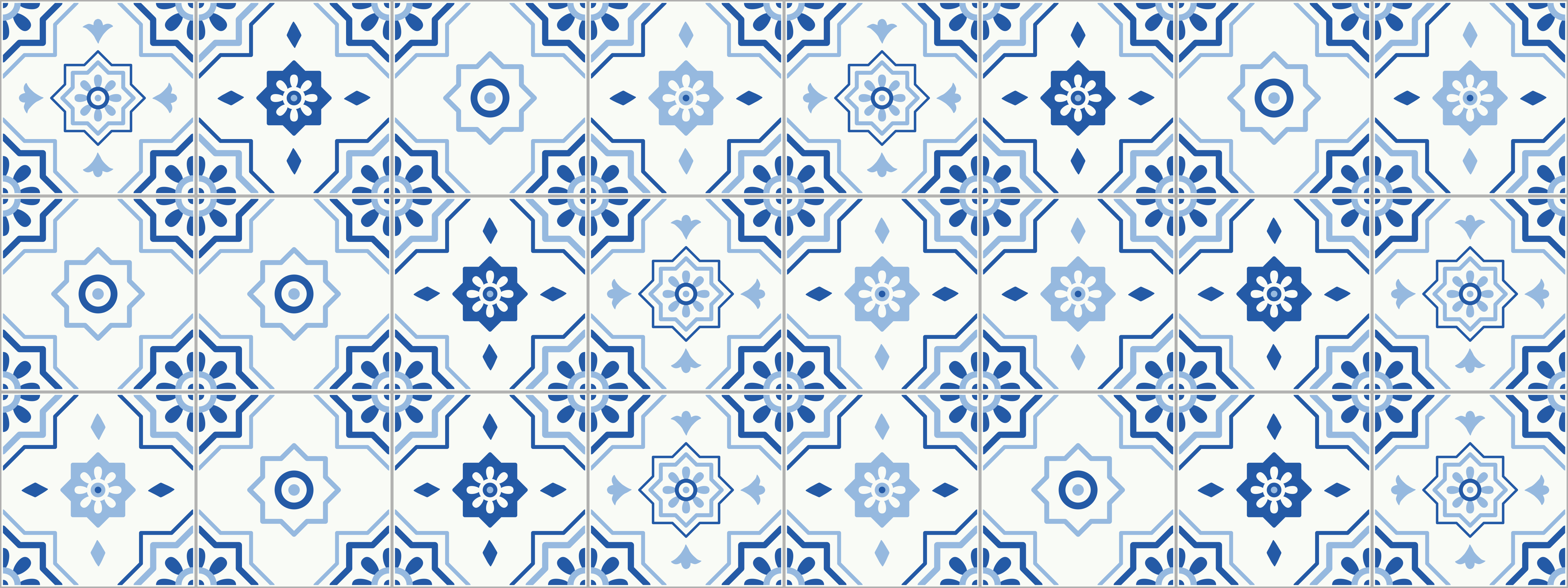 Carpete em mosaico tapete moderno - TenStickers