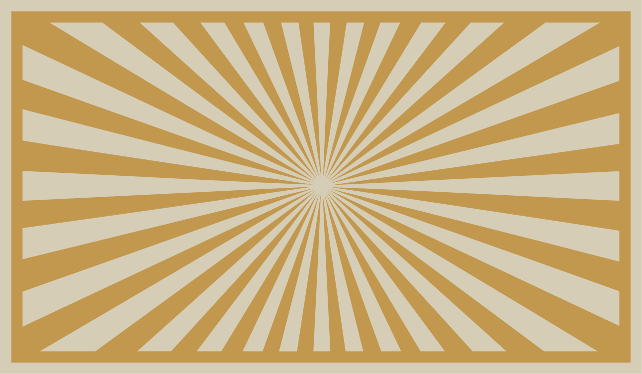 Tapete sunburst produtomoderno - TenStickers