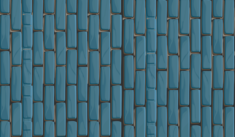 Tapete vinílico azulejos padronização de tijolos - TenStickers