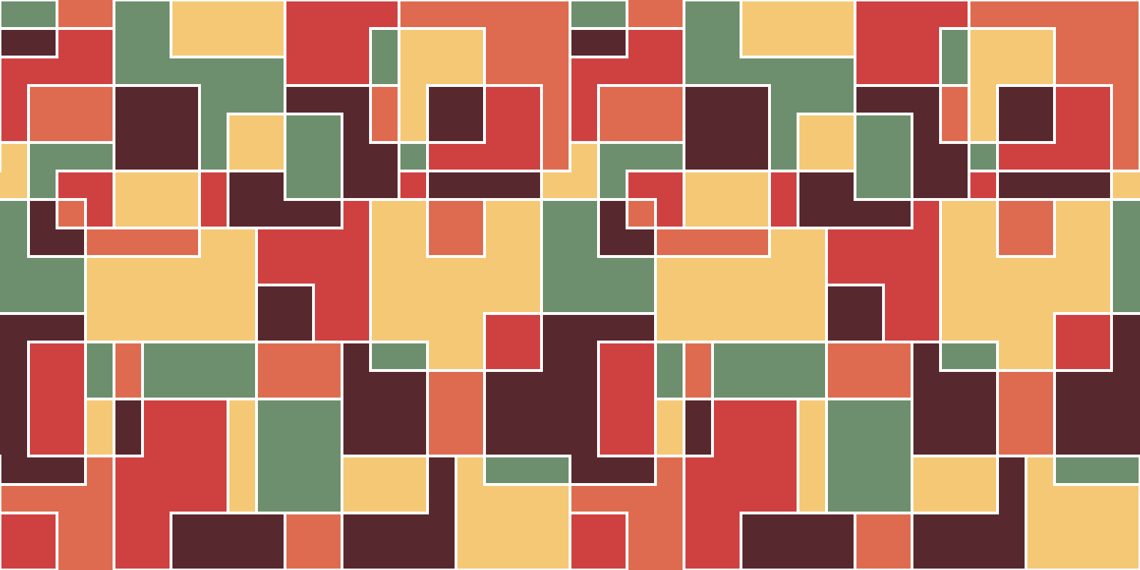 Retângulos geométricos em carpete - TenStickers