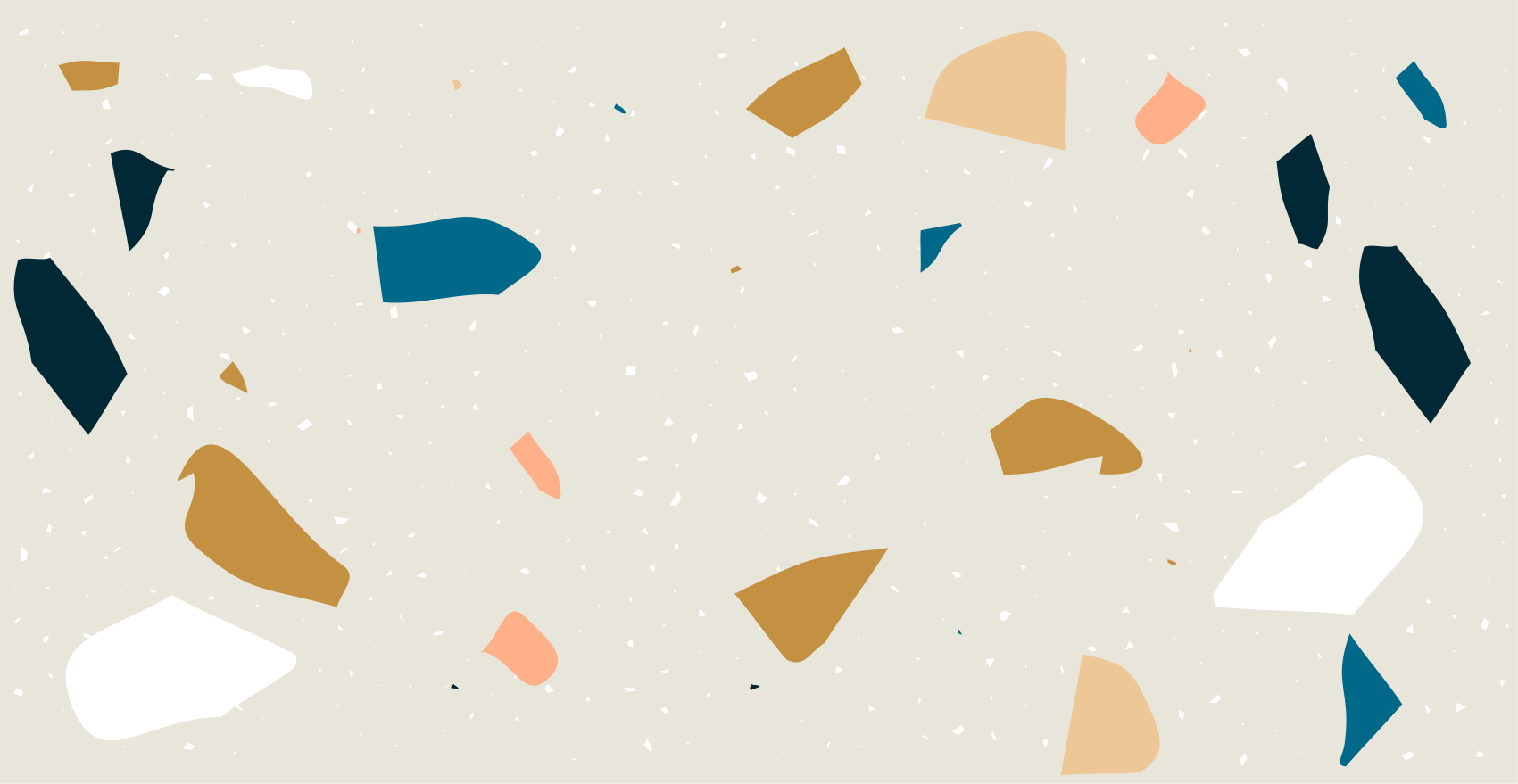 Tapete vinílico geométricas respingo de terraço - TenStickers