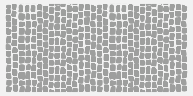 Tapete de vinil de telhas de cimento - TenStickers