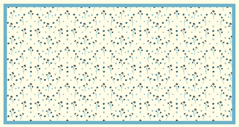 Tapete vinílico quarto motivo botânico sutil - TenStickers