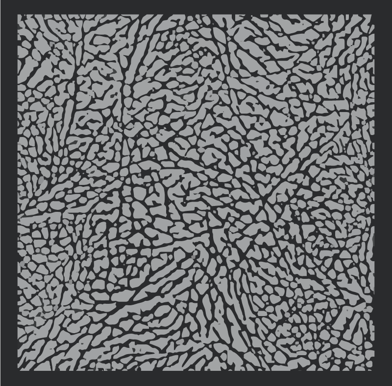 Tapete vinílico cinzento padrão escuro texturizado - TenStickers