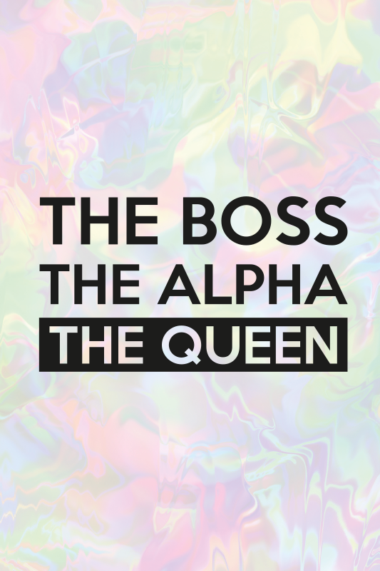 Tapete vinílico com nome frase motivacional personalizada - TenStickers