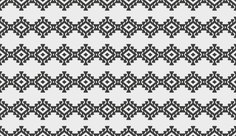 Tapete vinílico mosaico padrão geométrico moderno - TenStickers