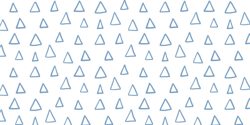 Tapete vinílico geométricas design com padrão triangular - TenStickers