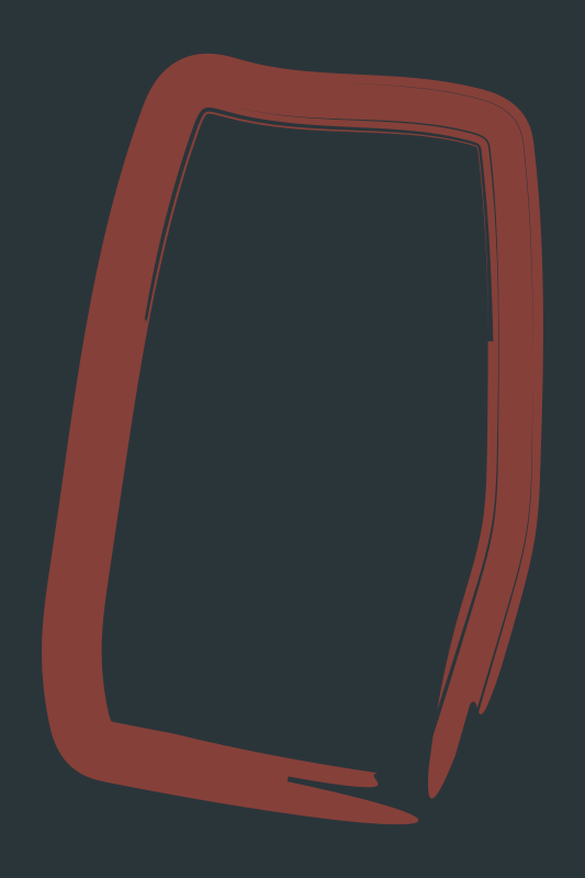 Tapete vinílico sala de estar forma abstrata e elegante - TenStickers