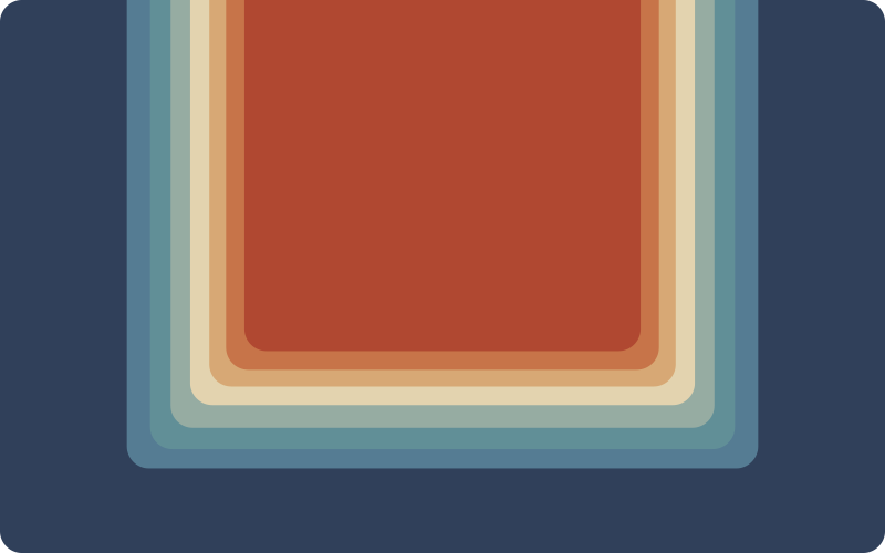 Tapete vinílico moderno listras vibrantes em camadas - TenStickers