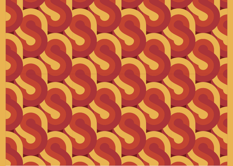 Tapete vintage pinbeam pop dos anos 70 - TenStickers