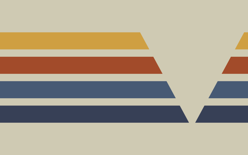 Tapete vinílico geométricas motivo de listras chevron - TenStickers