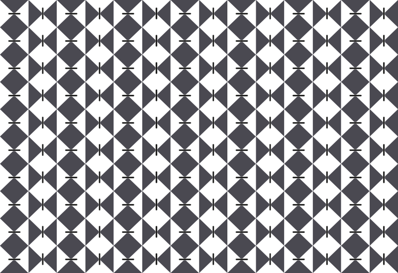 Tapete de vinil nórdico de nós quadrados de estilo nórdico - TenStickers