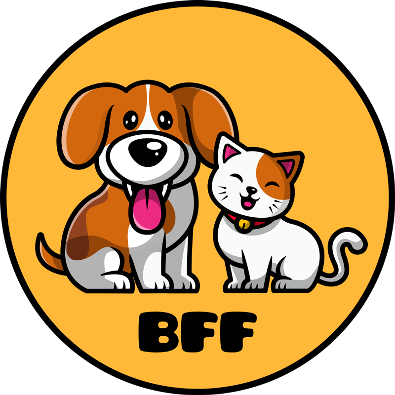 Tapete vinílico para bebés melhores companheiros animais - TenStickers