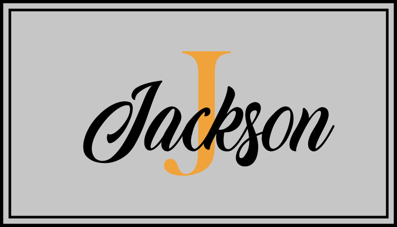 Tapete vinílico com nome título e apresentação inicial - TenStickers