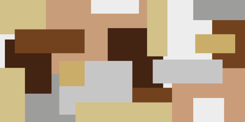 Tapete vinílico moderno motivos geométricos abstratos - TenStickers