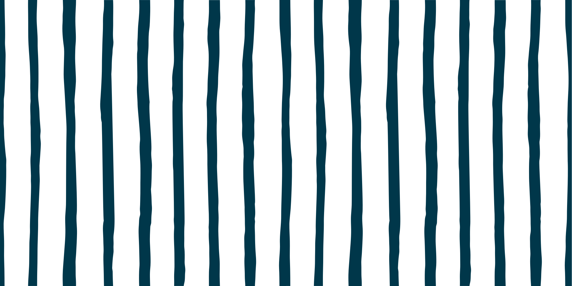 Tapete vinílico às risca motivo azul e branco - TenStickers