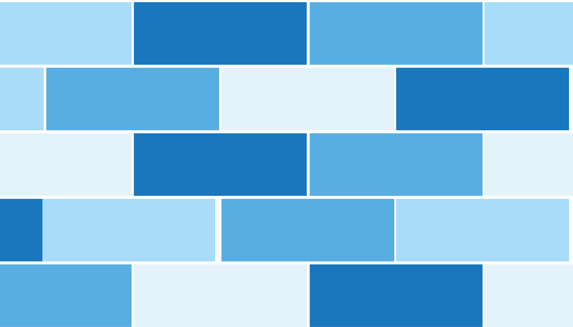 Tapete vinílico azulejos padrão de tijolo azul - TenStickers