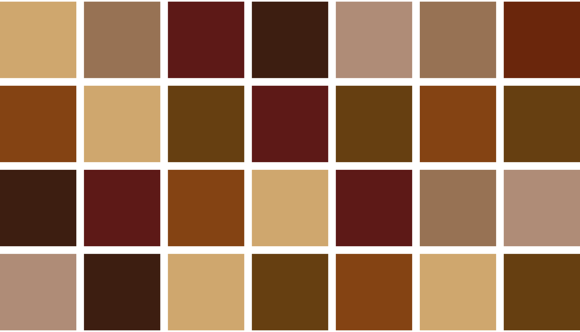 Tapete vinílico casa de banho blocos de cores quentes - TenStickers