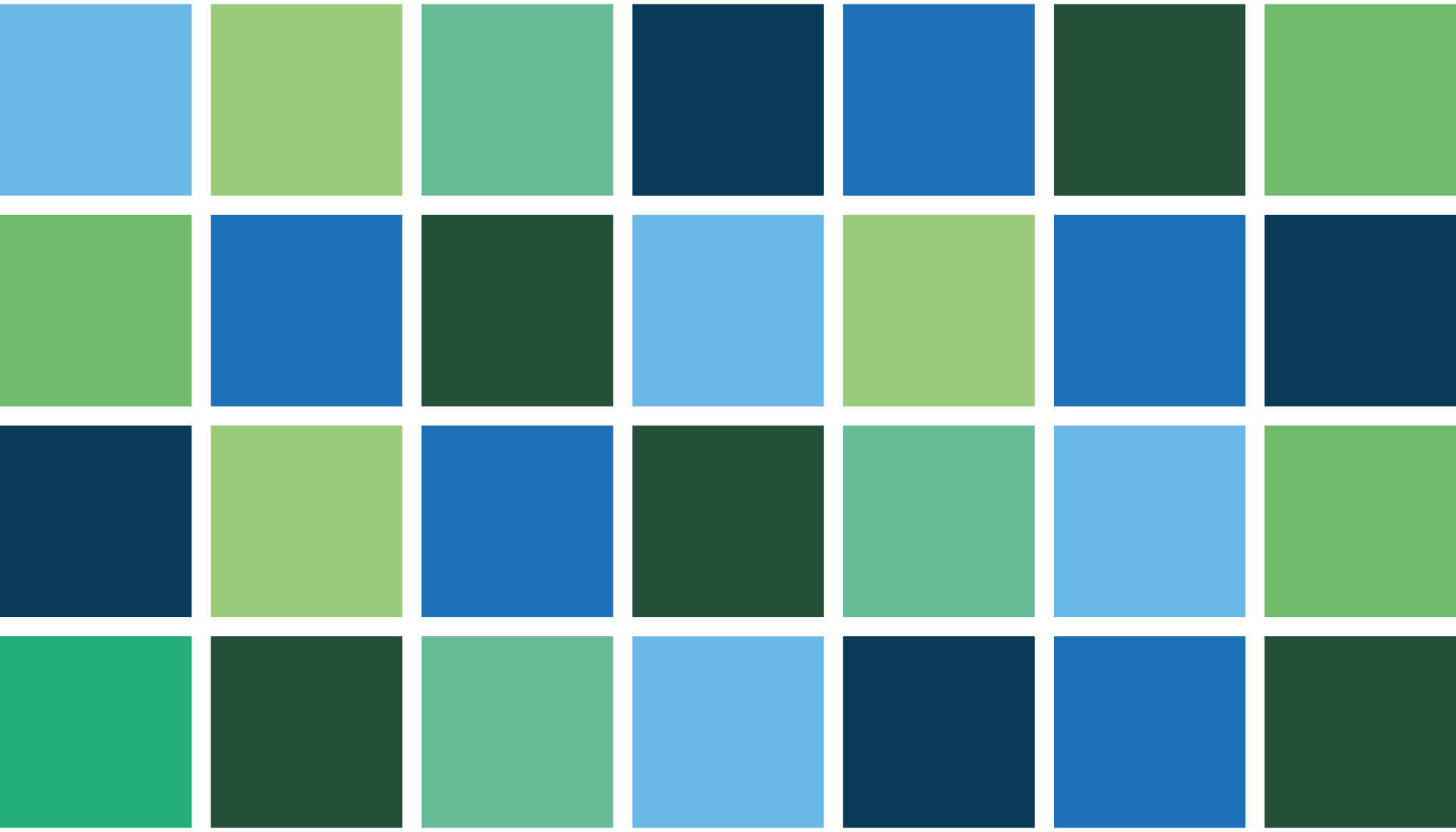 Tapete vinílico casa de banho blocos quadrados coloridos - TenStickers