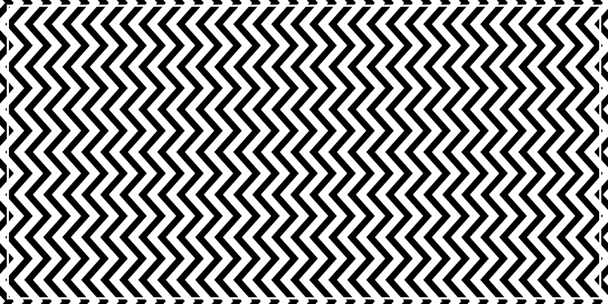 Tapete vinílico geométricas chevron preto e branco - TenStickers
