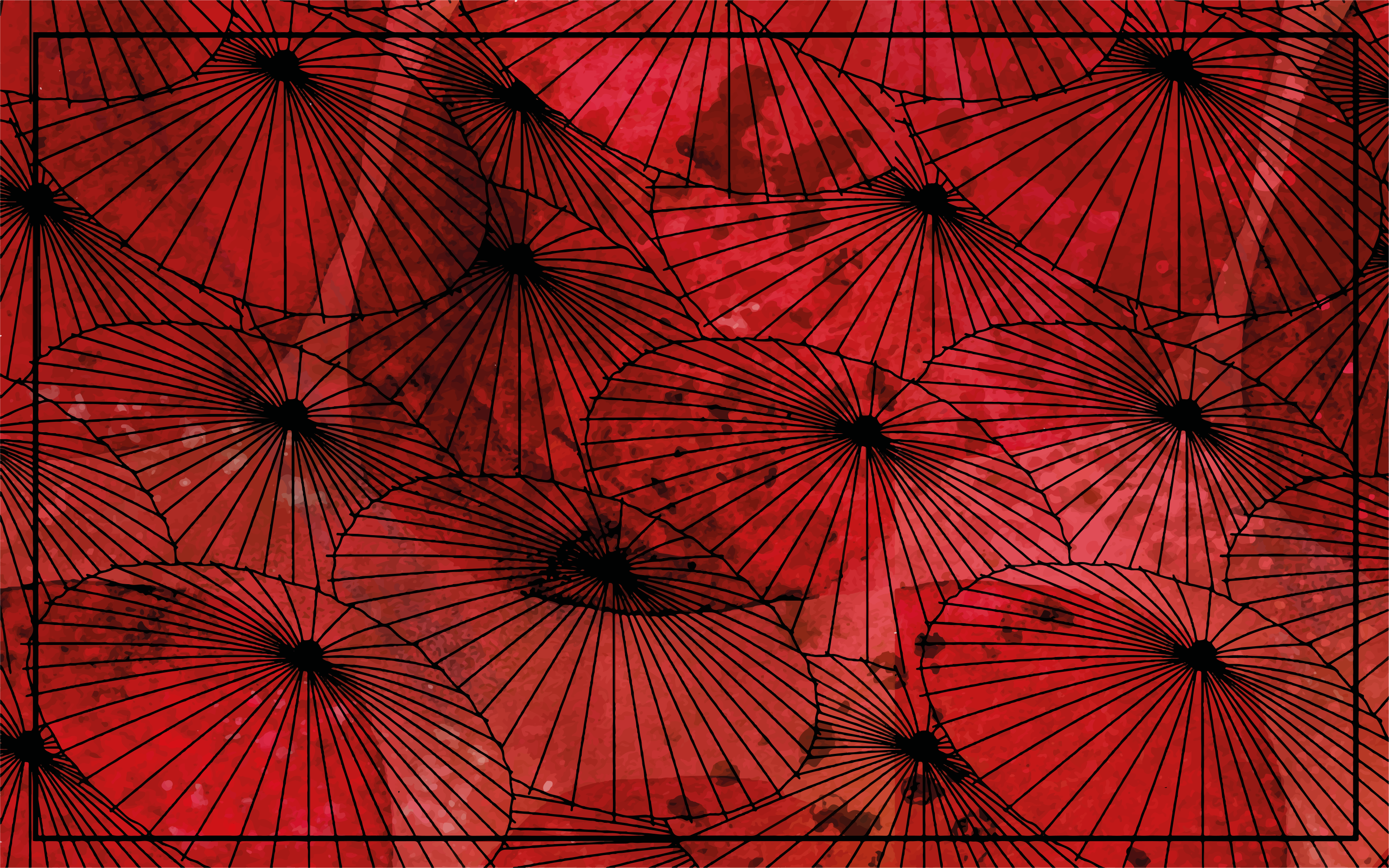 Tapete vinílico texturas textura vermelha padronizada - TenStickers