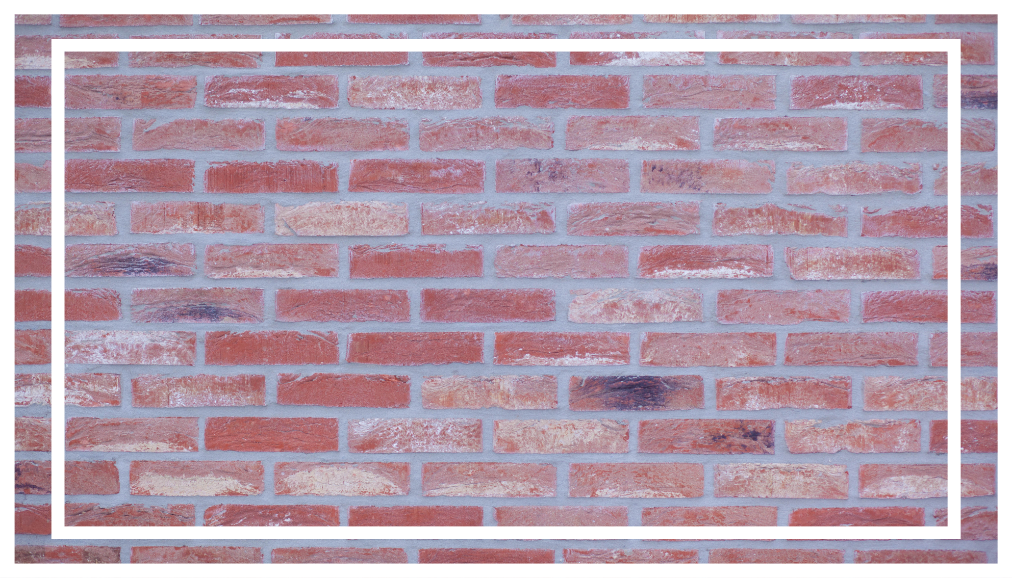 Tapete vinílico de pedras padrão de tijolos - TenStickers