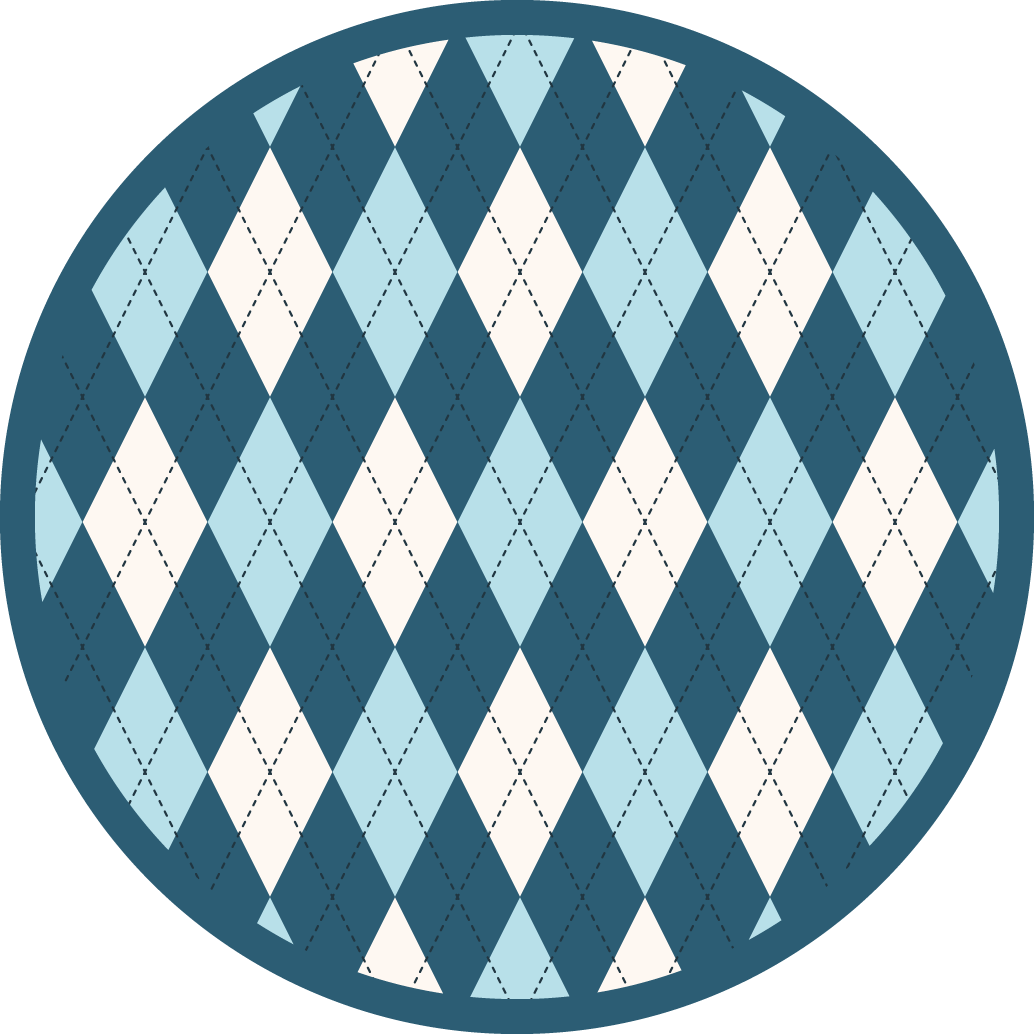 Tapete vinílico geométricas elegância com padrão de diamante - TenStickers