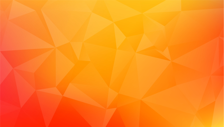 Tapete vinílico sala de estar efeito gradiente geométrico - TenStickers