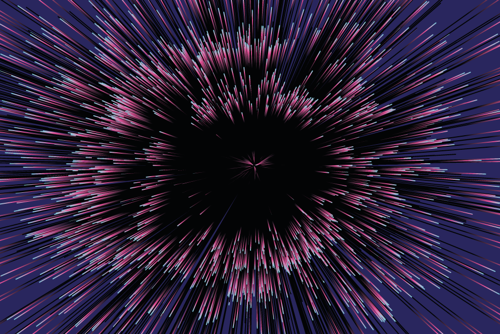 Tapete vinílico outras texturas efeito de explosão dinâmica - TenStickers