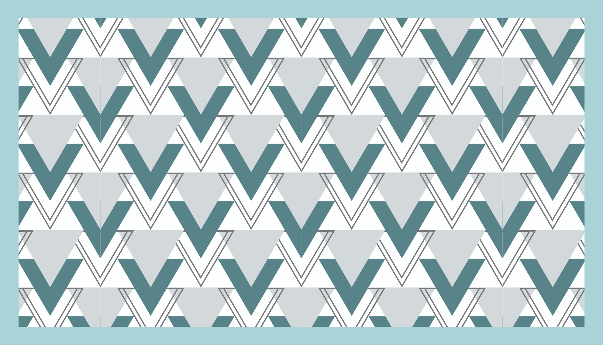 Tapete vinílico para gabinete Padrão de triângulos nórdicos em az - TenStickers