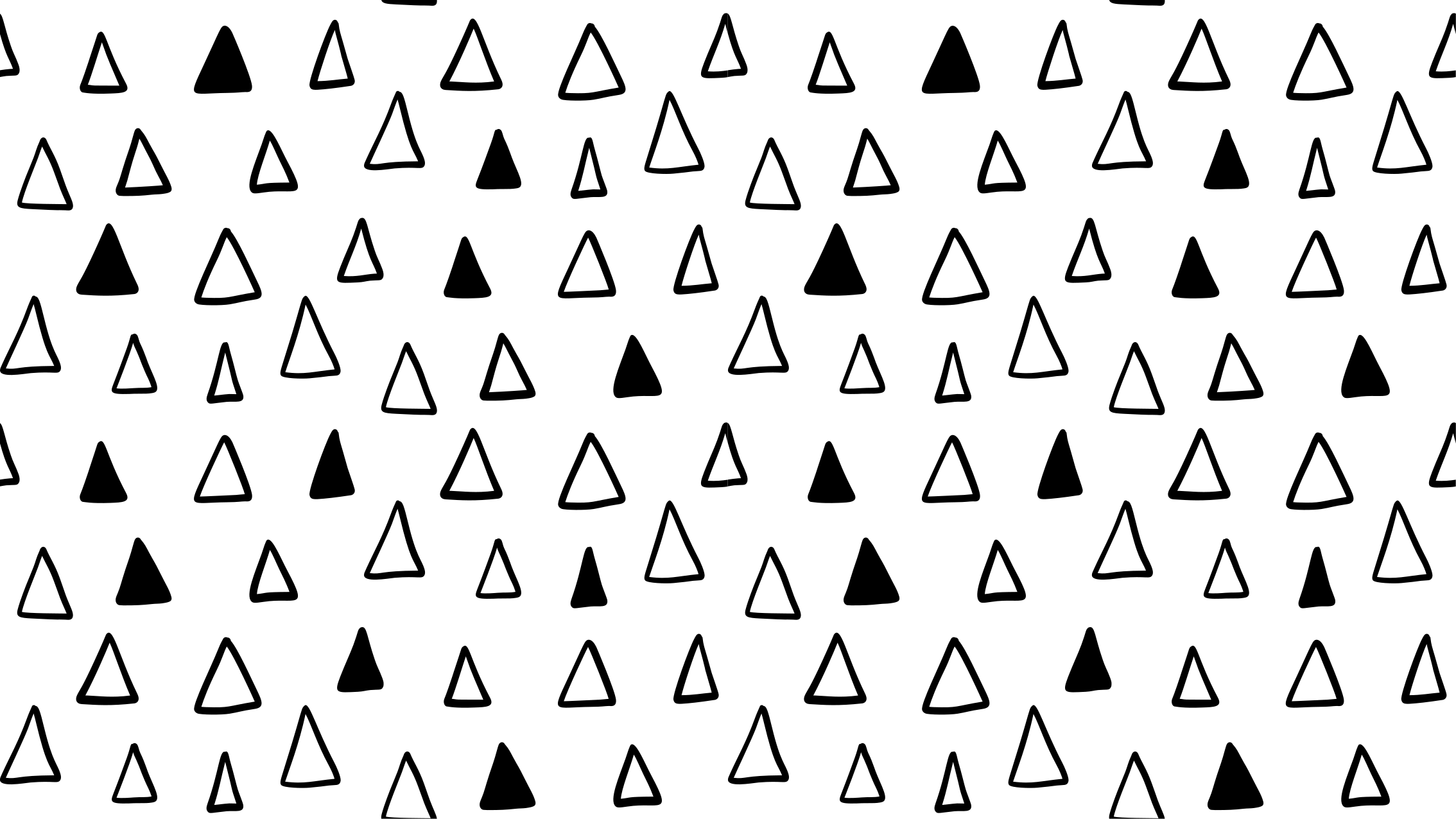 Tapete vinílico estrelas padrões triangulares - TenStickers