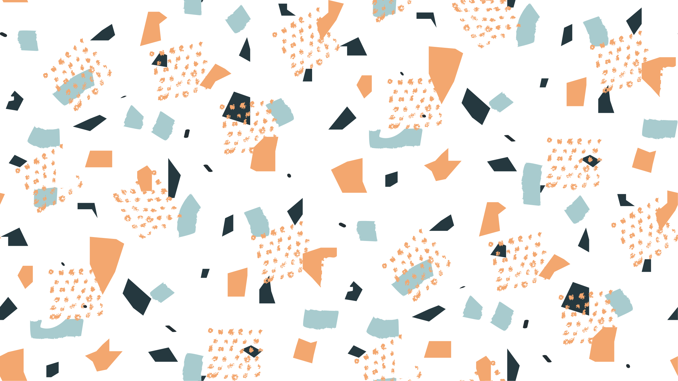 Tapete vinílico geométricas conceito de formas abstratas - TenStickers