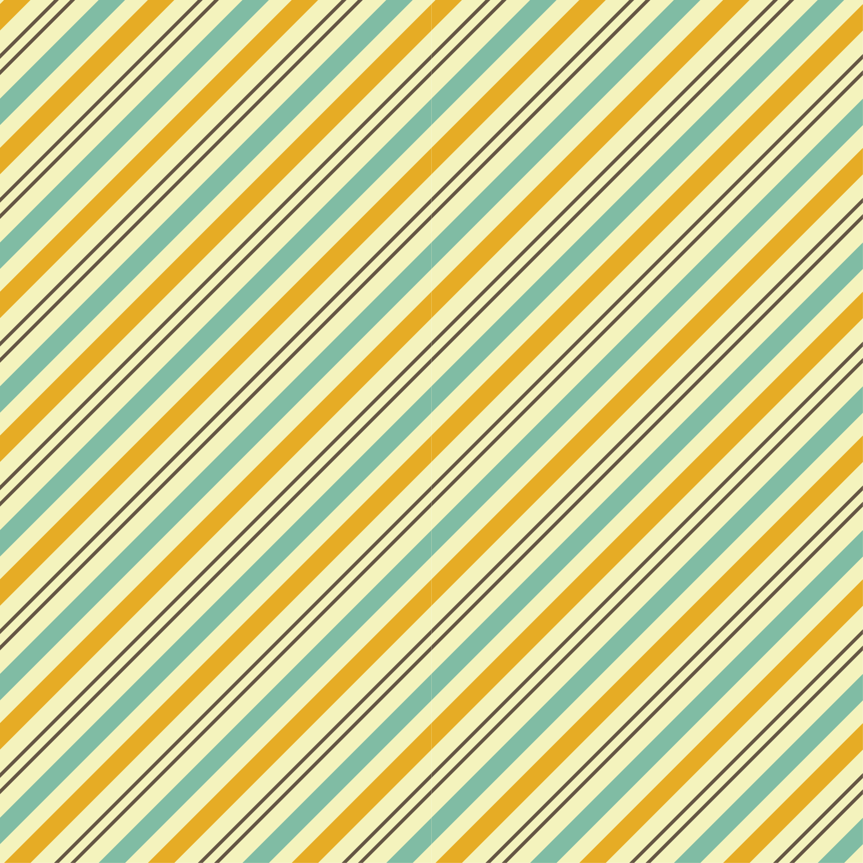 Tapete vinílico às risca conceito vibrante - TenStickers