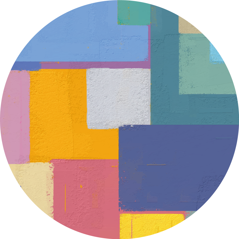 Tapete vinílico geométricas figuras geométricas vivas - TenStickers